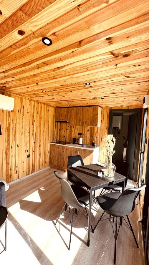 Matsloot Luxe Tiny House Bij Het Leekstermeer מראה חיצוני תמונה