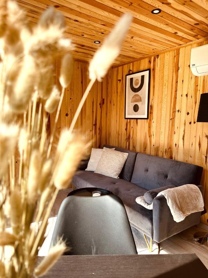 Matsloot Luxe Tiny House Bij Het Leekstermeer מראה חיצוני תמונה