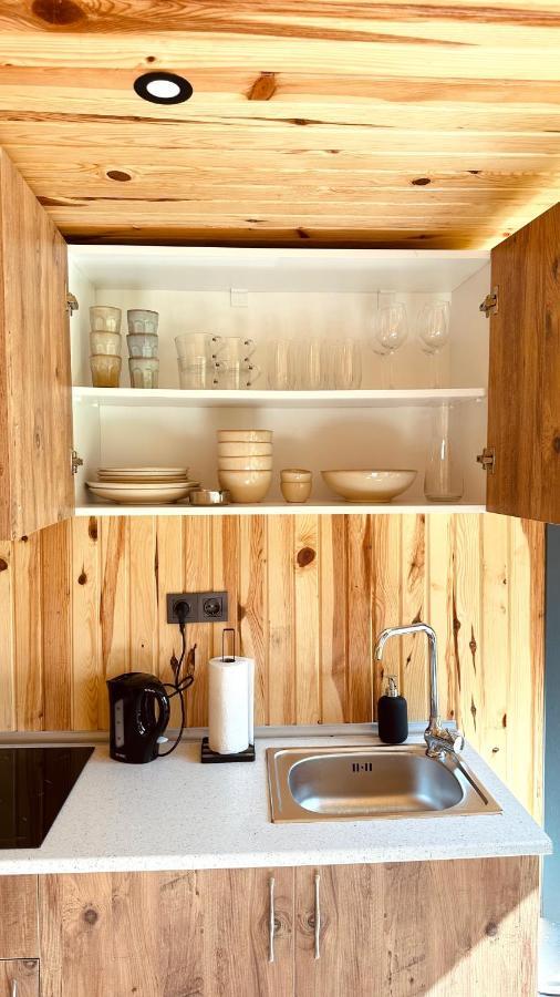 Matsloot Luxe Tiny House Bij Het Leekstermeer מראה חיצוני תמונה